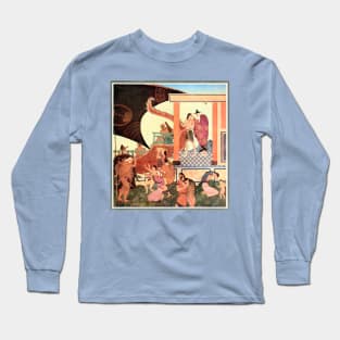 Prince Theseus - Edmund Dulac, Tanglewood Tales Long Sleeve T-Shirt